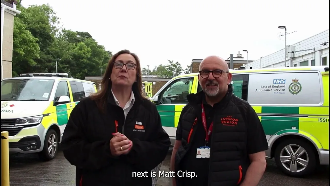 NHS Pay Ballot - Interview with Matt Crisp and Paul Cullen