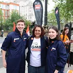 TUC's New Deal demo in central London, Saturday 12 May. GMB activists were marching for an end to zero hours contacts, an end to neglect of our public services and an end to Tory austerity.